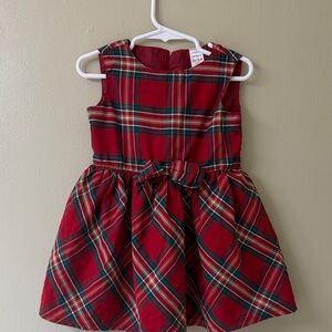 Carter's Festive Plaid Toddler Dress